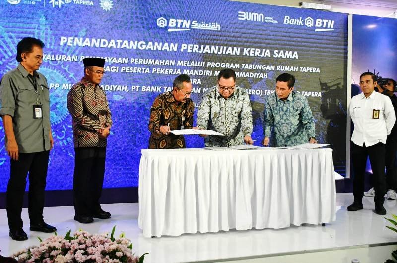 BTN Syariah Dukung Pembiayaan Rumah Untuk Warga Muhammadiyah Property