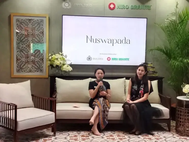Niro Granite Indonesia Pamerkan Nuswapada, Produk Bermotif Batik