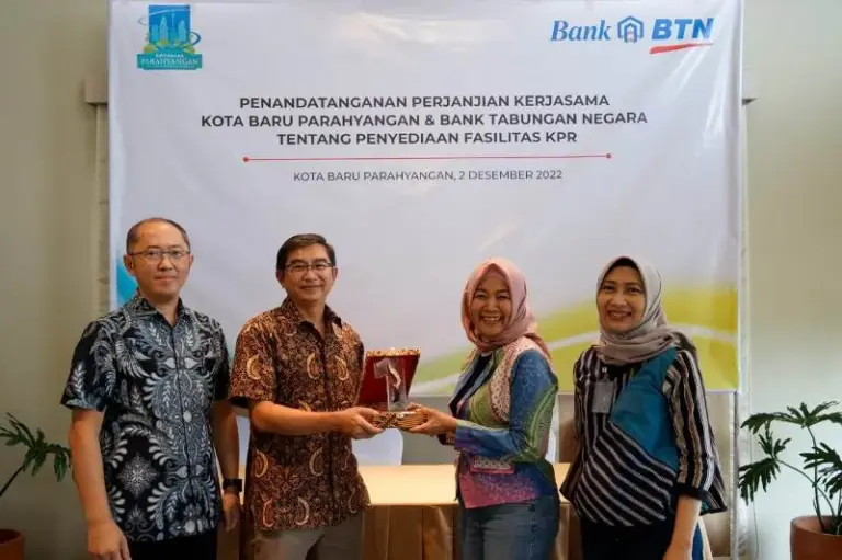 Bank BTN dan Kota Baru Parahyangan Jalin Kerjasama KPR
