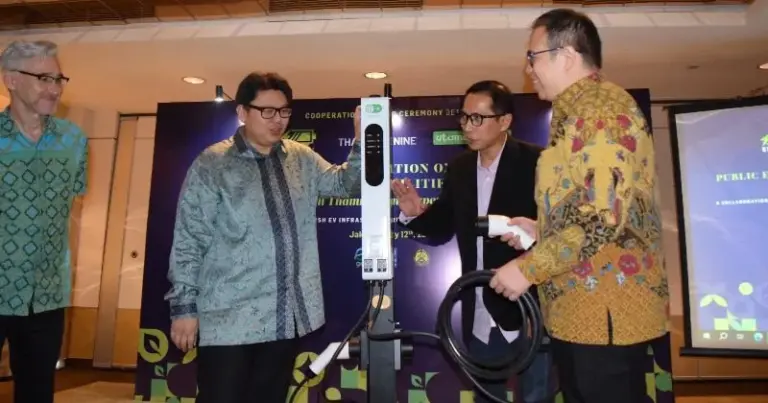 Thamrin Nine Bangun Pusat Pengisian Kendaraan Listrik