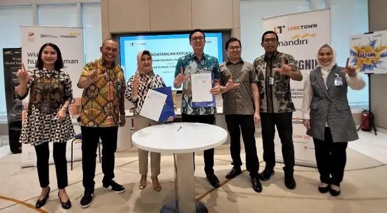 Pacu Pertumbuhan KPR, Bank Mandiri dan LinkTown Jalin Kerjasama