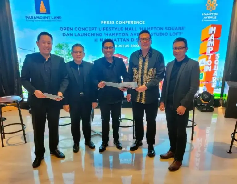 Paramount Land Pasarkan Hampton Square dan Hampton Avenue Studio Loft