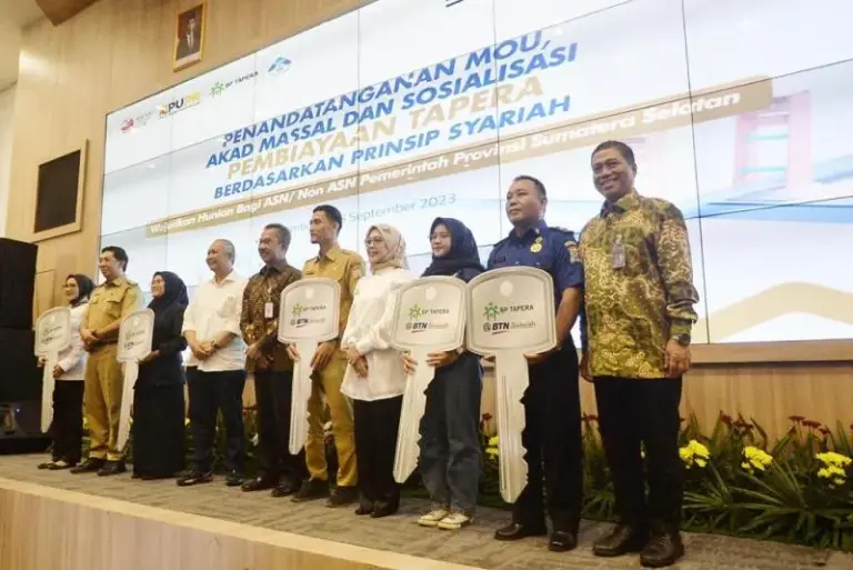 Gandeng BP Tapera, BTN Akad Massal KPR 2.300 Unit Rumah