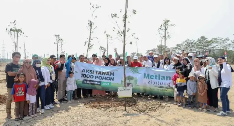 Sambut HUT ke-30, Metland Targetkan Penanaman 30.000 Pohon