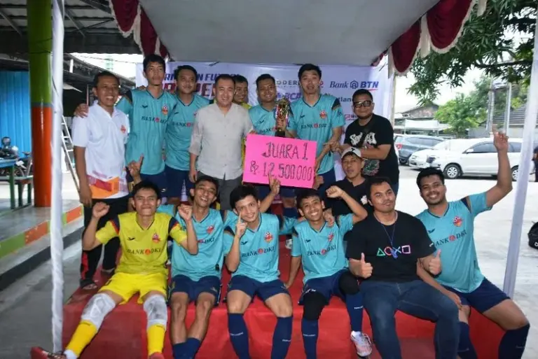 Bank DKI Juarai Turnamen Futsal Property Cup XV 2023