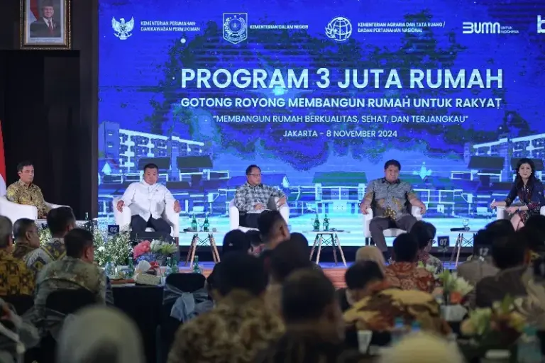 Tiga Menteri dan BTN Cari Solusi Sukseskan Program 3 Juta Rumah Bank BTN