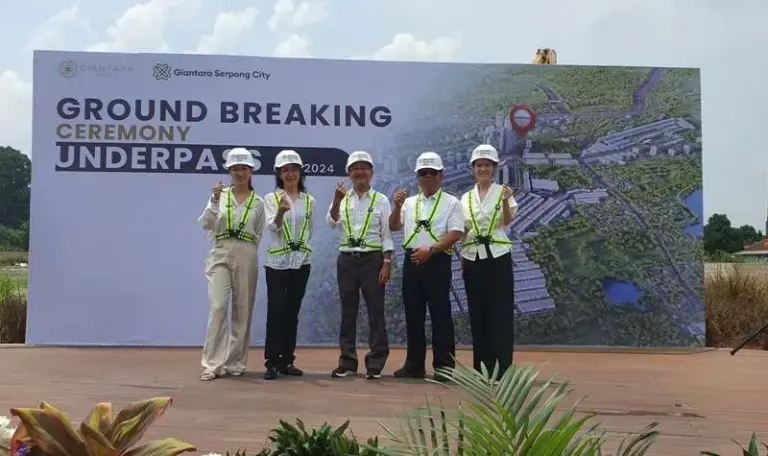 Fasilitas Underpass Giantara Serpong City Rampung Awal 2025 giantara serpong city