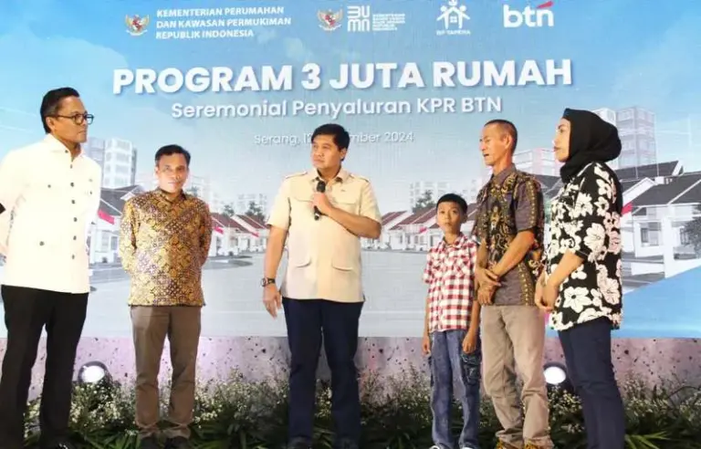 Kementerian BUMN Dipuji Berhasil Dorong Penyaluran KPR BTN Akad KPR BTN