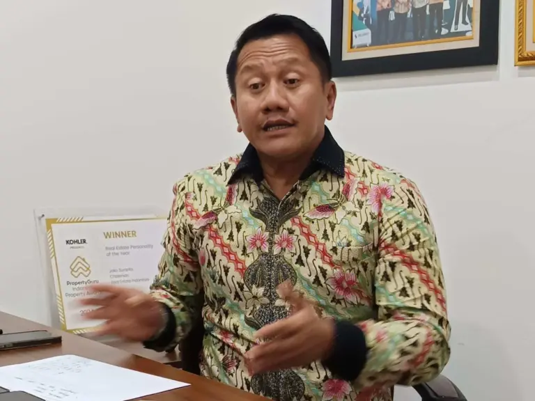 REI Kembali Ingatkan Target Bangun 2 Juta Rumah di Pedesaan ketum rei js