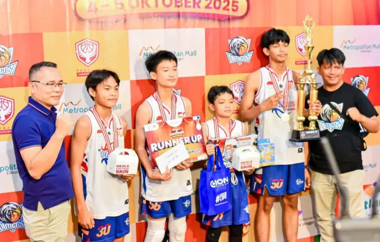 Metropolitan Mall Cileungsi Pelopori Turnamen Basket Indoor metropolitan mall