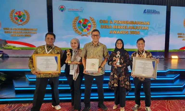 SML Raih CSR dan Pembangunan Desa Berkelanjutan Award 2025 sml csr