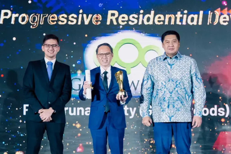 Greenwoods Dinobatkan sebagai Rising Star Developer greenwoods