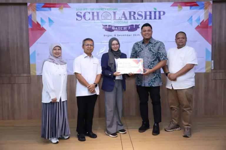 University Resort Kembali Berikan Beasiswa Hunian bagi Mahasiswa IPB