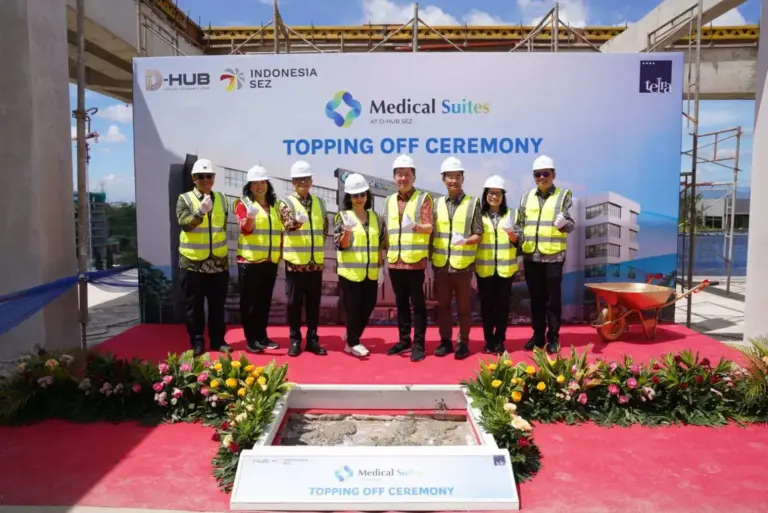 Sinar Mas Land Topping Off Medical Suites BSD City sinar mas land