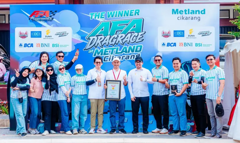 Lagi, Metland Cikarang Raih Rekor MURI metland cikarang
